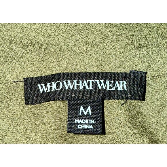 Who What Wear Sleeveless Mock Neck Top Normcore Blouse Pull Over SZ Medium - Picture 4 of 5